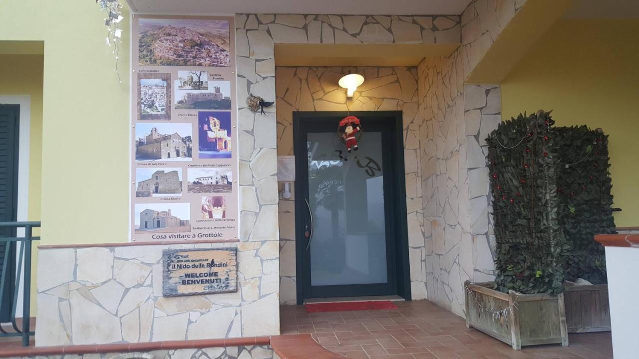 Il Nido Delle Rondini Bed & Breakfast Grottole Exterior photo